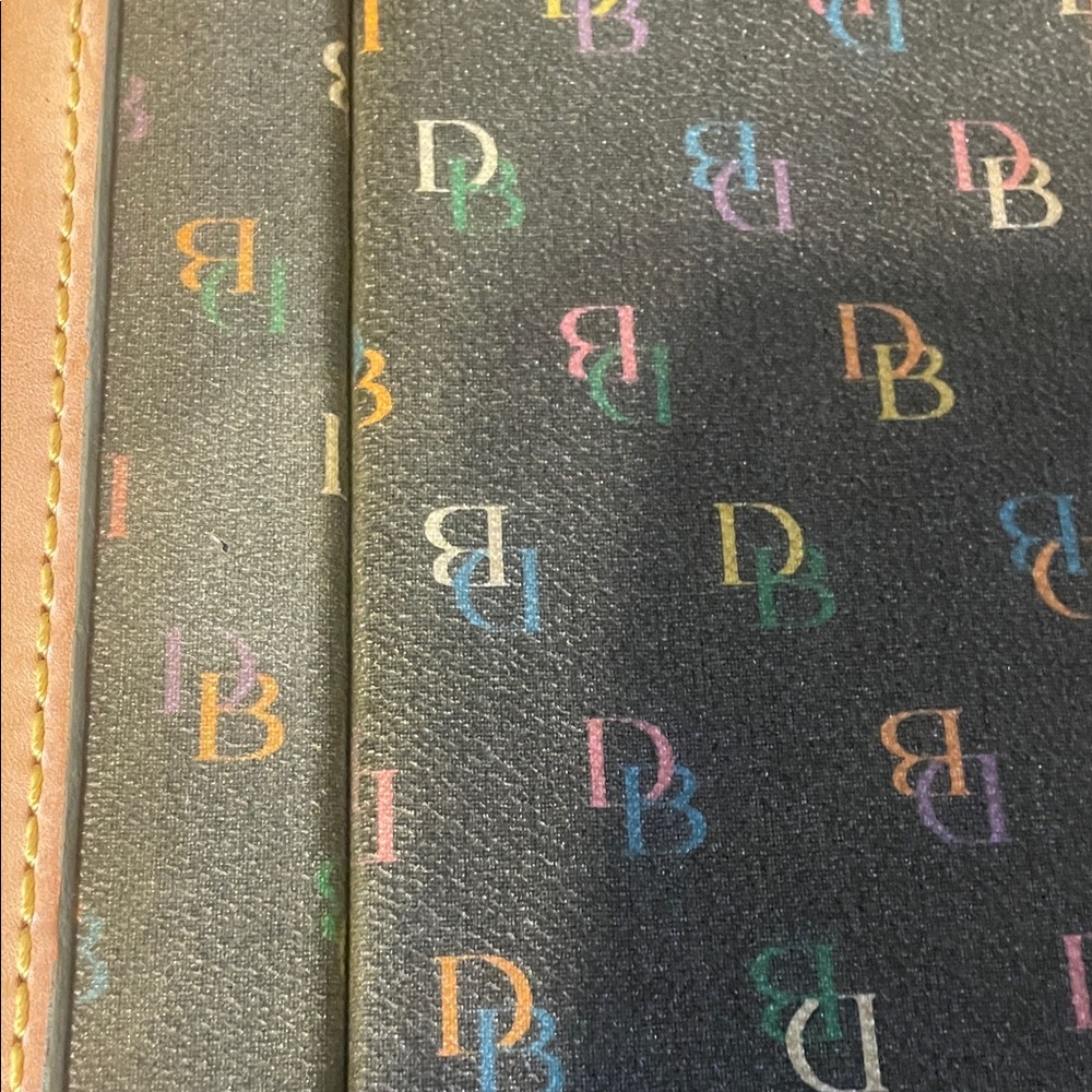 Dooney & Bourke Vintage Style Suitcase - Brown and Tan - Picture 14 of 15